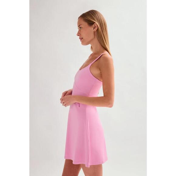 NWT Girlfriend Collective Mariposa Emery Seamed Dress XL - Picture 9 of 11